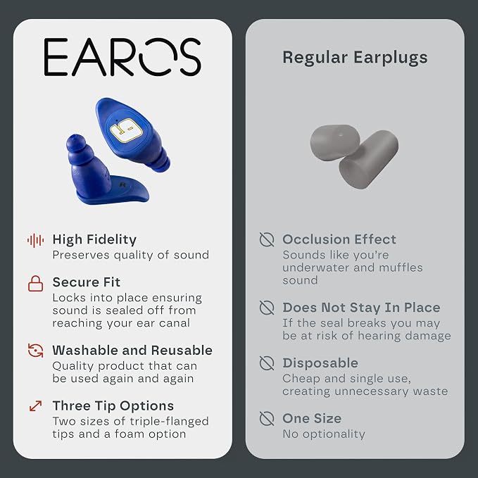 Hendrick Motorsports Car 9 High-Fidelity Ear Plugs – Durable Reusable Hearing Protection - Preserve Clear Sound While Protecting Your Hearing at Stock car Races - Multiple Ear Tips