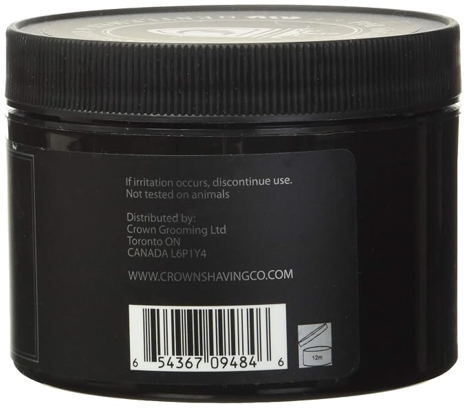 Crown Shaving co Shave Cream 8oz, Eucalyptus and Spearmint