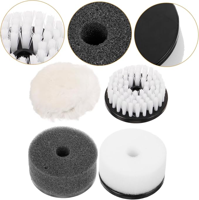 minkissy 5sets 4pcs Shoe Cleaning Kit Polishing Brush Dust Brush for Care Versatile Accessories for Shoe Sole Cleaner Boot Mud Removal and Shine Maintenance 4pcs*5