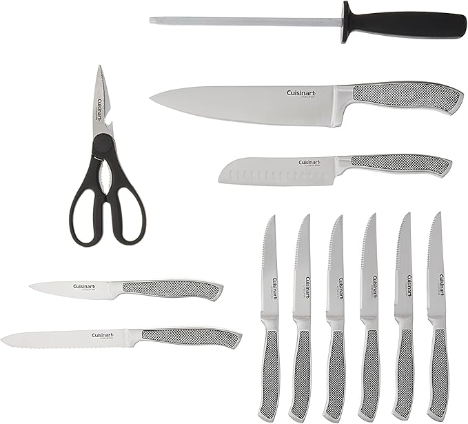 Cuisinart C77SS-13P 13-pc. Graphix Collection Block Set, Stainless Steel