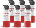 Staples Compressed Air Dusters – Canned Air for Electronics, Keyboards & Office Devices