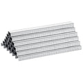 meite T50 Staples, 1/4 Inch Heavy Duty Staples for Staple Gun, Galvanized 20 Gauge 3/8 Inch Crown Staple for Upholstery, Construction, Furniture (1 Case)