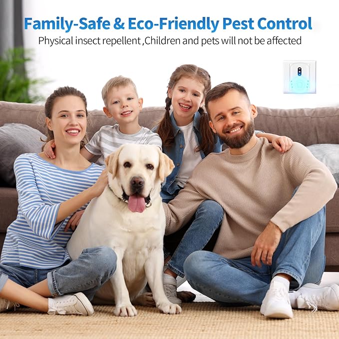 2026 Cvtayn Upgraded Ultrasonic Pest Repellent Indoor Repeller, Mouse Traps, Repellent Roach, Mouse, Bugs, Mosquito, Mice, Spider, Ant, Rodent Repellent Ultrasonic Plug in, 3 Mode Switching, 10 Packs