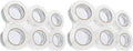 Amazon Basics Packing Tape, Strong & Durable for Moving, Storage, Shipping, Mailing and Sealing, Crystal Clear, 1.88" x 109 Yards, 12-Pack