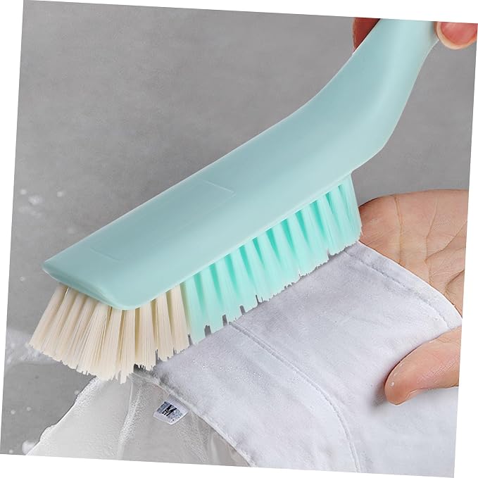 GALPADA Long Handle Laundry Brush Shoe Scrub Brush Multi-Purpose Cleaning Tool for Stains Dirt Removal Durable Plastic with Soft Bristles for Clothes Footwear