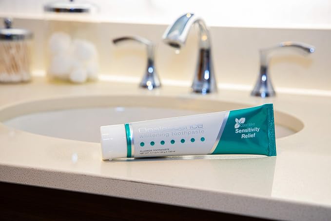 Opalescence Whitening Toothpaste for Sensitive Teeth - Oral Care, Mint Flavor, Gluten Free - 3 Pack | 4.7 oz Toothpaste With 5% Potassium Nitrate and Fluoride to Help Relieve Sensitivity, Strengthen Enamel, and Remove Stains