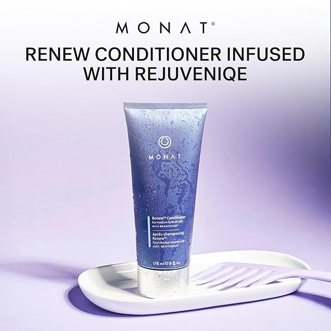 MONAT Renew Conditioner – Hydrating Hair Conditioner – Moisturizing Hair Treatment for Instantly Replenished Hair – Restorative Hair Conditioner – Daily Use Hair Care, Gentle & Safe for All Hair Types