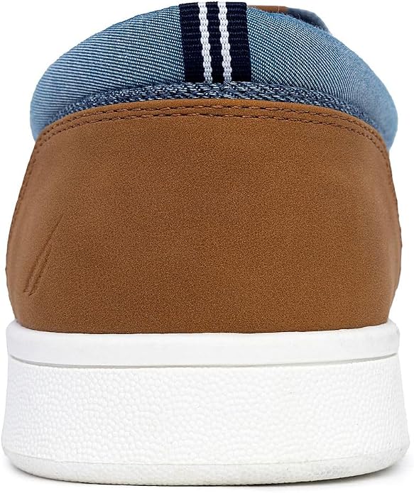 Nautica Men's Slip-On Loafers Casual Moc Toe Sneakers Boat Shoes Slipper for Men – Lightweight & Comfortable - Derwin