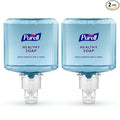 PURELL Brand HEALTHY SOAP Foam, Fresh Scent, 1200 mL Refill for PURELL ES6 Automatic Soap Dispenser (Pack of 2) - 6477-02 - Manufactured by GOJO, Inc.