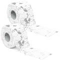GEAR AID Camo Form Self-Cling and Reusable Fabric Camouflage Wrap, Adds Grip and Shield Hands from Hot or Cold Surfaces to Protect You and Your Equipment, Snow, 2” x 144” Roll, 2 Pack