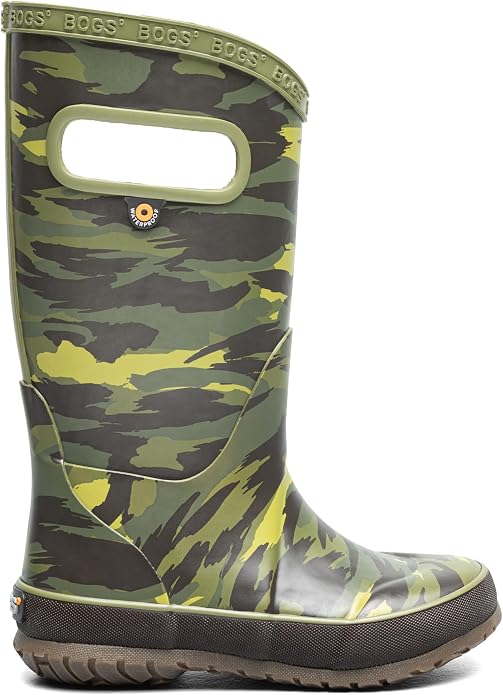 Bogs Kids Rain Boot Brush Camo (Little Kid/Big Kid)