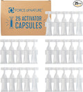 Force of Nature Activator Capsules - Concentrate Refill for Eco-Friendly, All-Purpose Disinfectant Cleaning Spray - Kitchen, Bathroom, Toilet, Glass - Cleaning Supplies, 25 count x 12 Fl oz