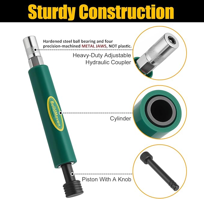 Grease Fitting Cleaning Tool -Grease Zerk Cleaner, Zerk Fitting Cleaning Tool, Remove Old Dried Grease from Fittings, Pins, Shafts, Bushings, and Joints (Green)