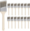 10 PCS 2.5 Inch Paint Brushes Set, Angle Sash Brush Wooden Handle Paintbrush for Painting Walls, Acrylics, Stains, Interior Exterior Home Improvement