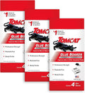 Tomcat Glue Boards with Immediate Grip Glue for Mice, Cockroaches, and Insects, Ready-to-Use, 3-Pack (12 Glue Boards)