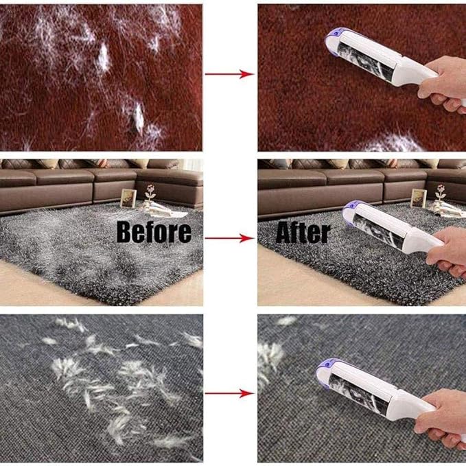 Pet Hair Remover, Rolle, for Lint Brush for Clothing, Sofa, Car, Bed 6 * 24.5cm