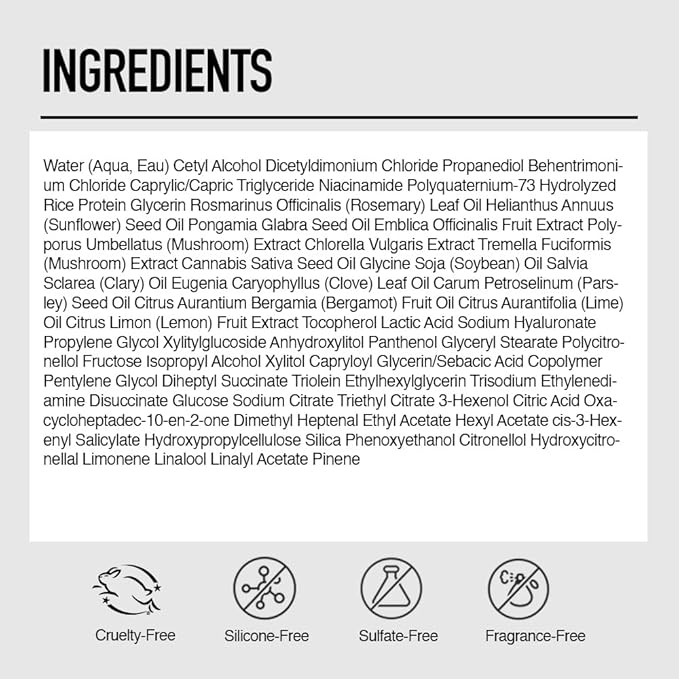 Holistic Benefits Leave-In Hair Serum- For Heat Protection, Volume & Hydration, Crafted for Gray Hair & Scalp Care, Silicone-Free Hair Serum with Niacinamide & Hyaluronic Acid- 5.55 fl. oz