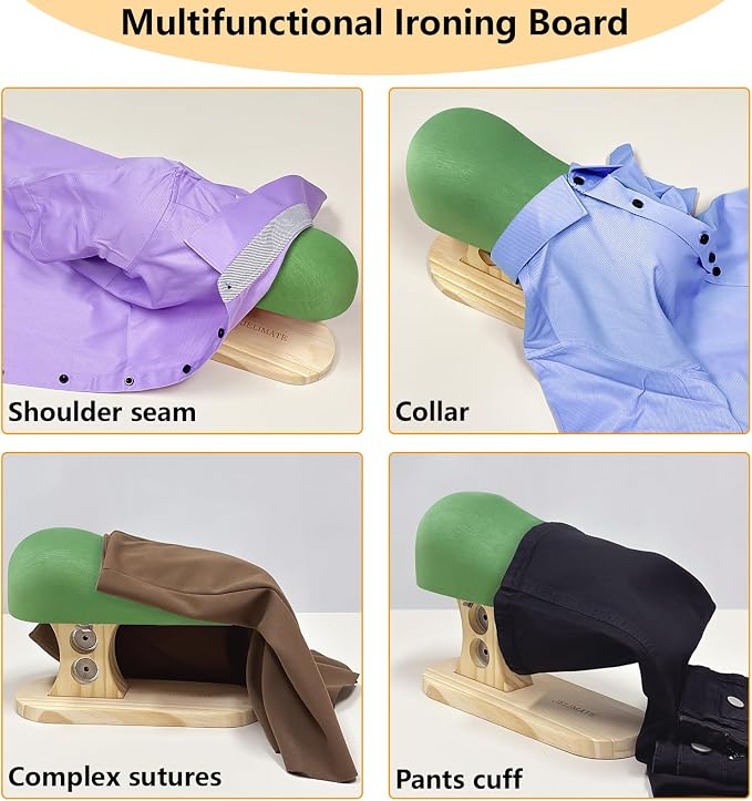 Tailor's Small Ironing Board | Portable, Padded Board
