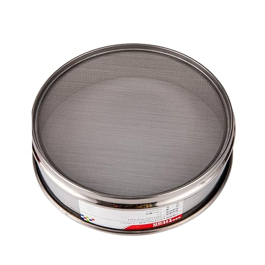 φ20×4.5cm 65 Mesh 304 Stainless Lab Sieves Economy Test Sieve 304 Stainless Steel Wire Cloth（0.25mm）
