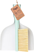 Vigar - Hand Sweeping Set - Includes Brush and Dustpan - ‎19 x 4 x 25.5 cm - ZeroLine - 100% Recyclable Materials - Coupling System - in Grey