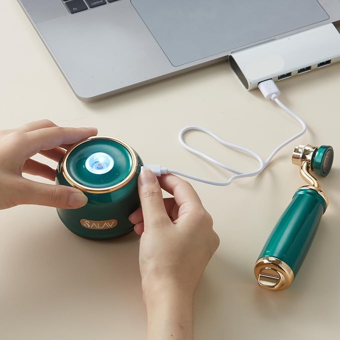 SALAV LR-900 Retro Edition Fabric Shaver and Lint Roller (Emerald)