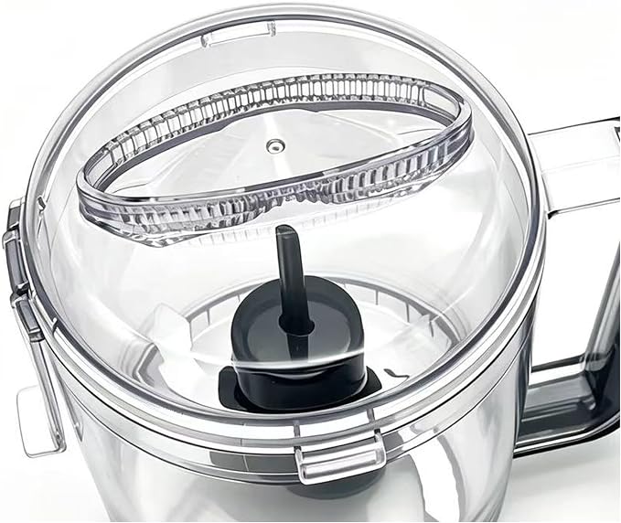 DLC-2AWBC-1 Replacement for Cuisinart Mini Prep Plus Food Processor Work Bowl Cover Parts, Fits All for Cuisinart DLC-2A 3 Cup Mini Prep Plus Food Processor Models, Only Use with Bowl DLC-2AWB-1