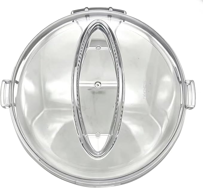 DLC-2AWBC-1 Replacement for Cuisinart Mini Prep Plus Food Processor Work Bowl Cover Parts, Fits All for Cuisinart DLC-2A 3 Cup Mini Prep Plus Food Processor Models, Only Use with Bowl DLC-2AWB-1