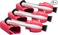 Peeps Glasses Cleaner - for Eyeglasses, Reading Glasses, and More - Lens Cleaner with Carbon Microfiber Tech-Injected Pink-3 Count (Pack of 1)