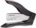 Bostitch Office inHANCE+100 Heavy Duty Stapler - Two Fingers, No Effort, Spring Powered Stapler - 100 Sheets, Gray (1300)
