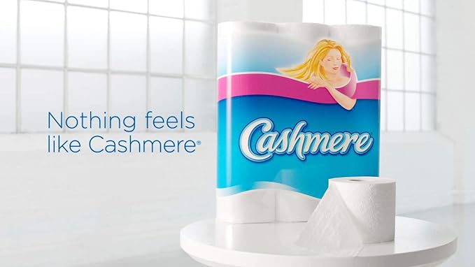 Cashmere Bathroom Tissue 45 Double Rolls = 90 Single | 2-Ply Soft Toilet Paper 242 Sheets