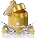 Eargasm High Fidelity Gold Earplugs for Concerts, Festivals, Musicians, DJs, Night-Life, Motorcycle Hearing Protection - Reusable Ear Plugs for High Fidelity Noise Reduction up to 21 dB