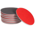 uxcell 12pcs 800 Grit Sanding Sponge 6 Inch Hook and Loop Sponge Sanding Disc Wet/Dry for Car Wood Drywall Metal