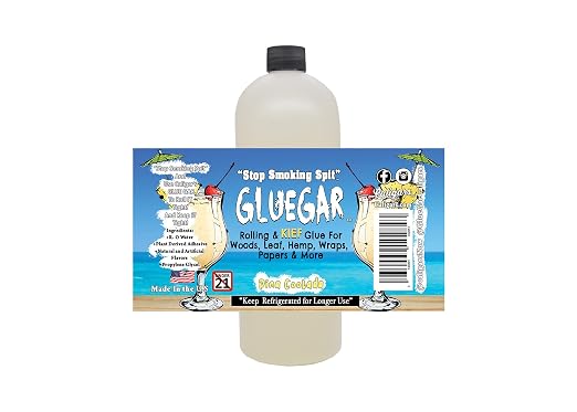 GlueGar- 4oz - 1 Gallon -Professional Size Bottles (Pina Colada, 1 Liter)