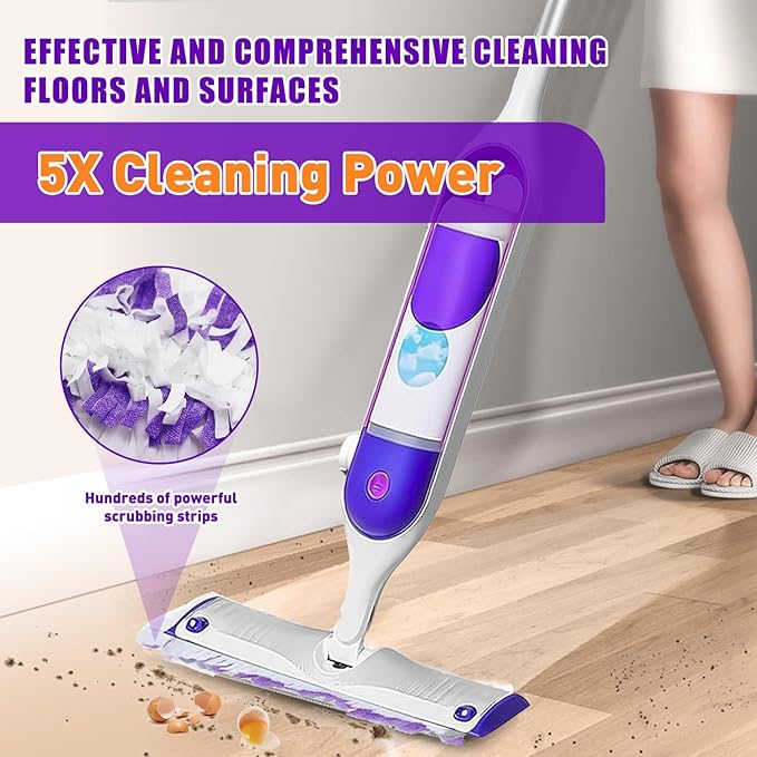 Power Mop Pads Refills for Swiffer PowerMop Multi-Surface Mopping Pad Disposable Replacement Mop Refill Pads Compatible with Swiffer PowerMop,Works Perfect on Almost and Surface,28 Count