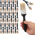 30 Pack 1.5 Inch Paint Brushes - A Professional Range of Wall Paint Brushes, Deck Paint Brush, and Chip Brushes - Perfect DIY Painting Tools for Your Home or Business KUKLIPJIM