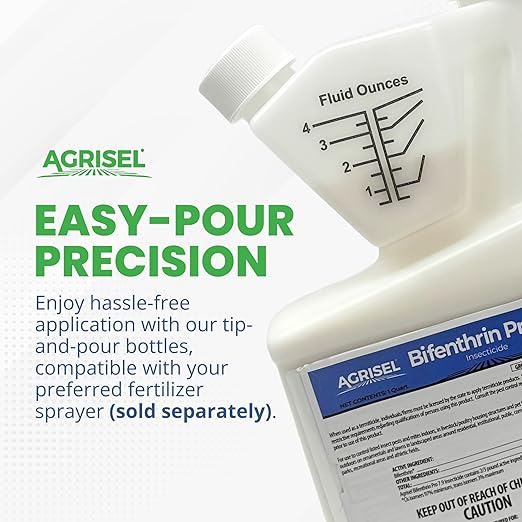 Agrisel Bifenthrin Pro 7.9, Insect Control, Safe for Plants & Crops, Insecticide, Effective Against 125+ Insects
