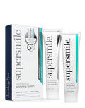 Supersmile Whitening System, Toothpaste + Accelerator, Original Mint | Calprox® 2-Step Whitening System, Whitens Up to 7 Shades in 7 Days, RDA 65 Low Abrasion, Veneer Safe, Cavity Protection
