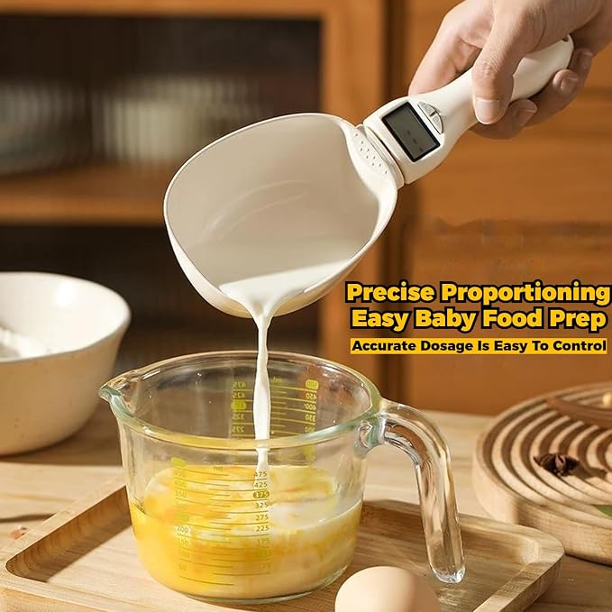 2026 New Electronic Digital Measuring Spoon, Electronic Measuring Cup Scale 800g / 0.1g High Precision with LCD Screen, Upgrade Display Electronic Measuring Spoon for Daily Meals (2 Sets)