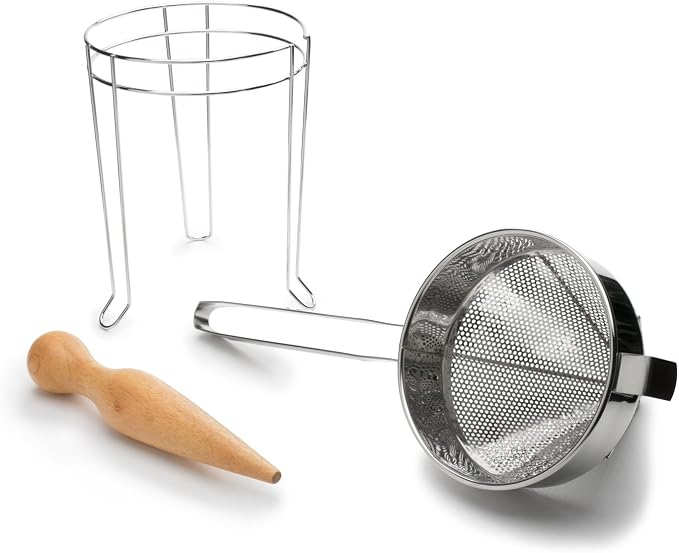Farm to Table Chinois Set, Stainless Steel, 3-Piece