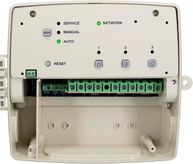 Intermatic PE733P 7-Day Electronic Wi-Fi Pool Timer – 3-Circuit, 120–277V Auto-Voltage, Type 3R Outdoor Plastic Enclosure - 30A Load Capacity for Pumps, Lights, and Spa Equipment