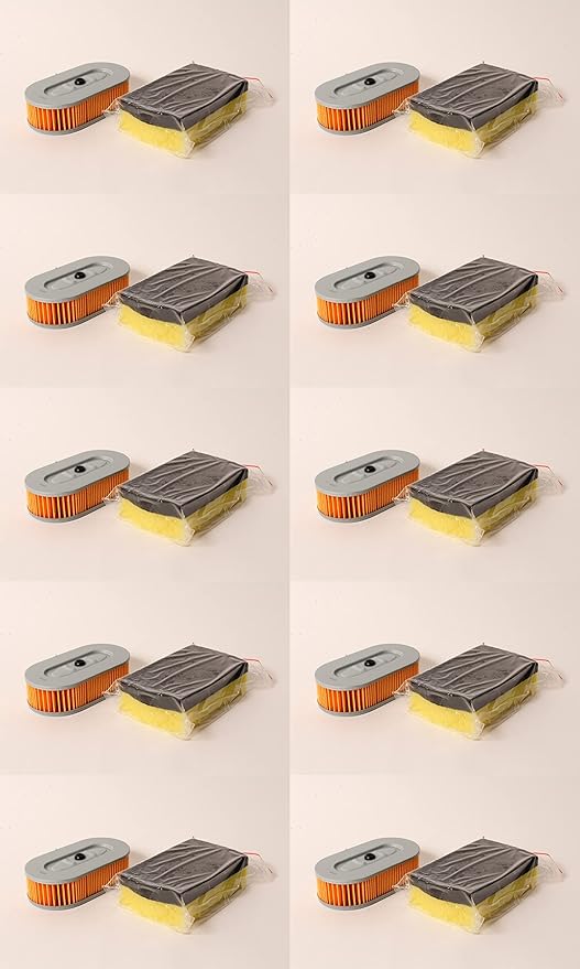 Rotary 10 PK Air Filter Kit Fits Mikasa 3660-10080 MTX50 MTX60 MTX70 MTX80 MTX90