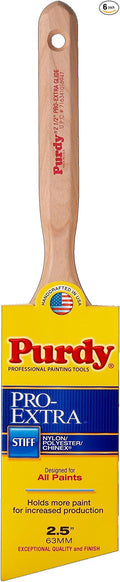 Purdy 144152725 Pro-Extra Angular Glide Brush, 2-1/2-Inch, 6-Pack