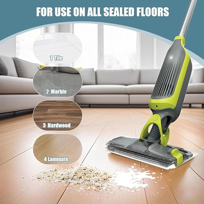 Disposable Replacement Vac Mop Pads for All Hard Floors Compatible with Shark VACMOP VM252 VM200 VM190 VM250 VM251 VM200C VM252C VC205 QM250 (40 Pack