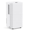 30Pints Dehumidifier with Drain Hose, 2,000 Sq.Ft Dehumidifier for Basement, 2L/0.53 Gallon Tank, Energy Star Cert. 38dB, Humidity Display Ring, Humidity Remover for Home, Bedroom & Bathroom