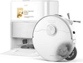 Mova P70 Pro Ultra Robot Vacuum and Mop, 30,000Pa Suction, 212℉ Hot Water Mop Self-Cleaning & 1-Hour Fast Drying, Corner-to-Edge Deep Cleaning, Auto-Empty Dock, AI Object Recognition, White
