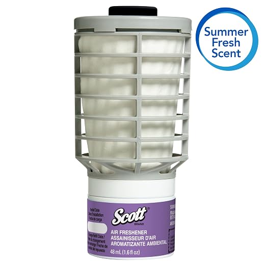 Scott® Essential Continuous Air Freshener (12370), Summer Fresh Scent (6 Refills/Case)