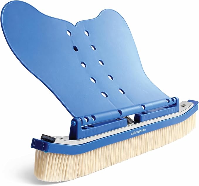 18" Swimming Pool Brush Head | More Than 10x the Brushing Force | Algae Removal & Weekly Brushing | Attaches to Your Existing Pole