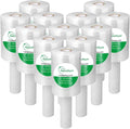Plastic Shrink Wrap Roll, 5" x 1200', 12 Rolls | 80 Gauge, 500% Stretch, With Handles, Stretch Film WrapFor Moving, Shipping, Packing, Pallet & Furniture Protection