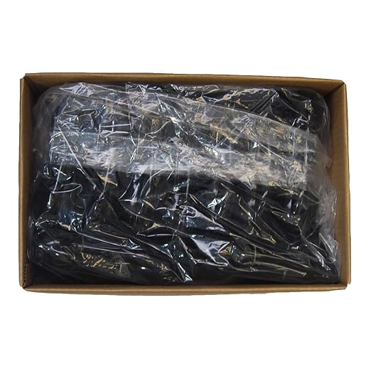 Sabert 6" Serving Tong, Black, Durable Plastic, Disposable, 72 Count