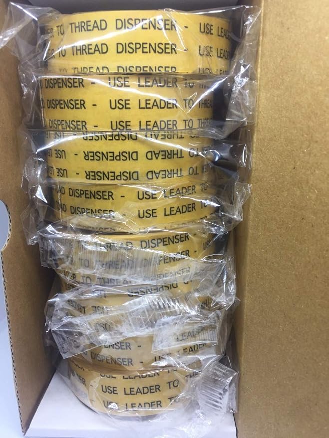 ATG Transfer Gun Double Side Refill Tapes, Reverse Wound Adhesive Transfer Tape Acid Free Gold Paper Liner ATG-7502, 3/4" X 36YD Pack of 48